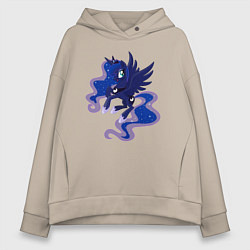Женское худи оверсайз Принцесса Луна из My Little Pony в кино