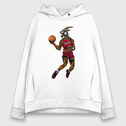 Женское худи оверсайз Goat Jordan