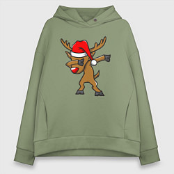 Женское худи оверсайз Deer dabbing