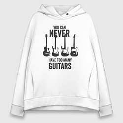 Женское худи оверсайз Гитар не может быть очень много