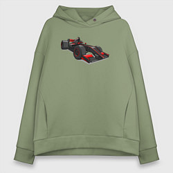 Женское худи оверсайз Formula 1 Макларен