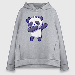 Женское худи оверсайз Dabbing panda