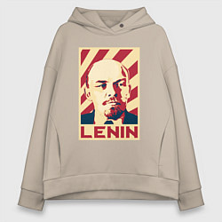 Женское худи оверсайз Vladimir Lenin