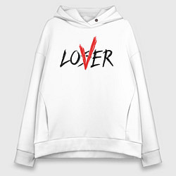 Женское худи оверсайз Loser lover