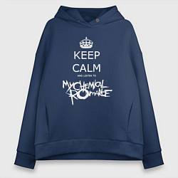 Женское худи оверсайз My Chemical Romance keep calm