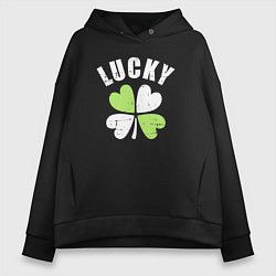 Женское худи оверсайз Lucky day