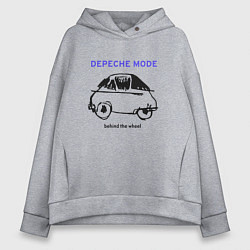 Женское худи оверсайз Depeche Mode - Behind the wheel