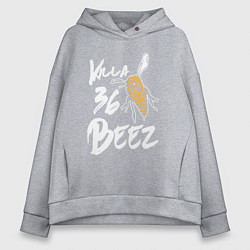 Женское худи оверсайз Killa beez 36