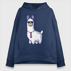 Женское худи оверсайз Модная альпака