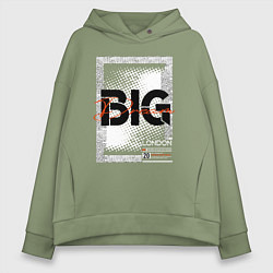 Женское худи оверсайз Big dream streetwear