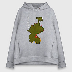 Женское худи оверсайз Осетия Ерман