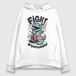 Женское худи оверсайз Fight Light