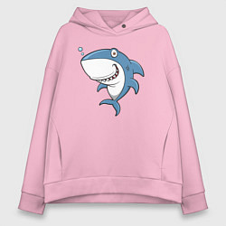 Женское худи оверсайз Cute shark