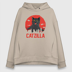 Женское худи оверсайз Catzilla