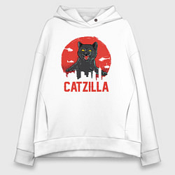 Женское худи оверсайз Catzilla