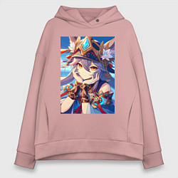 Женское худи оверсайз Genshin Impact - character