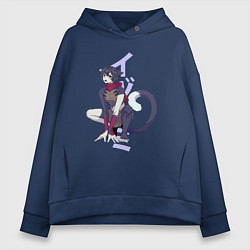 Женское худи оверсайз Подземелье вкусностей - Изуцуми