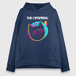 Женское худи оверсайз The Offspring rock star cat