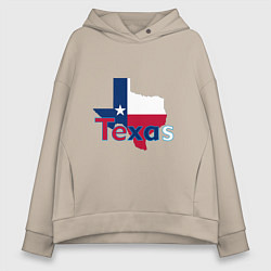 Женское худи оверсайз Texas