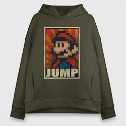 Женское худи оверсайз Jump Mario