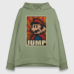 Женское худи оверсайз Jump Mario