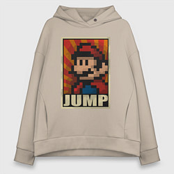 Женское худи оверсайз Jump Mario