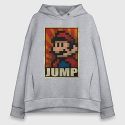 Женское худи оверсайз Jump Mario