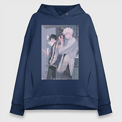 Женское худи оверсайз Сяоши Чэн Гуан Лу агент времени