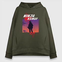 Женское худи оверсайз Higan - Ninja Kamui