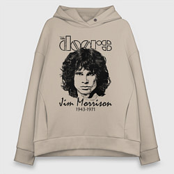 Женское худи оверсайз The Doors Jim Morrison