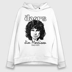 Женское худи оверсайз The Doors Jim Morrison