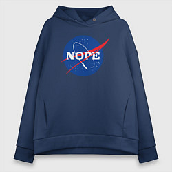 Женское худи оверсайз Nope NASA