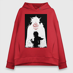 Женское худи оверсайз Гуррен-Лаганн пронзающий небеса Симон