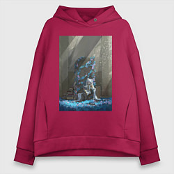 Женское худи оверсайз Провожающая в последний путь Фрирен