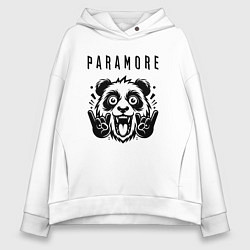 Женское худи оверсайз Paramore - rock panda