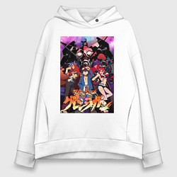 Женское худи оверсайз Гуррен-Лаганн Симон Ёко Литтнер