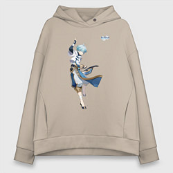 Женское худи оверсайз Чун Юнь из Геншин Импакт