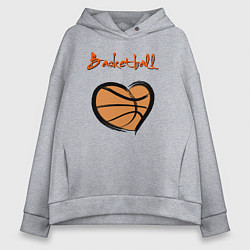 Женское худи оверсайз Basket lover