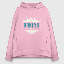 Женское худи оверсайз Brooklyn city