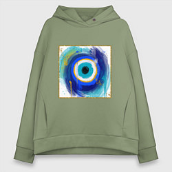 Женское худи оверсайз На удачу