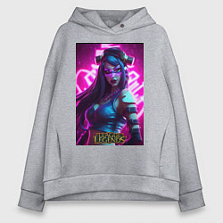 Женское худи оверсайз League Of Legends Akali Kda