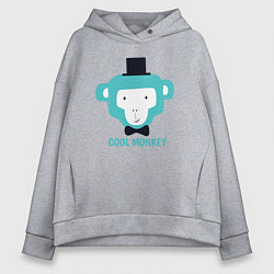 Женское худи оверсайз Cool monkey