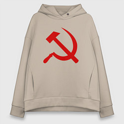 Женское худи оверсайз Serp i molot