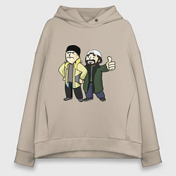 Женское худи оверсайз Vault Jay and silent Bob