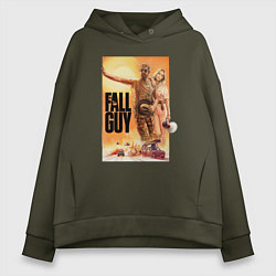 Женское худи оверсайз Эмили Блант и Райан Гослинг каскадеры