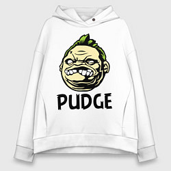 Женское худи оверсайз Pudge Face