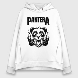 Женское худи оверсайз Pantera - rock panda