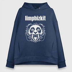 Женское худи оверсайз Limp Bizkit rock panda