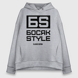 Женское худи оверсайз Босяк style classic edition