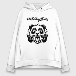 Женское худи оверсайз Rolling Stones - rock panda